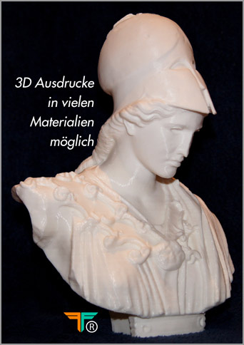 lebensgroße Figuren aus dem 3D Drucker