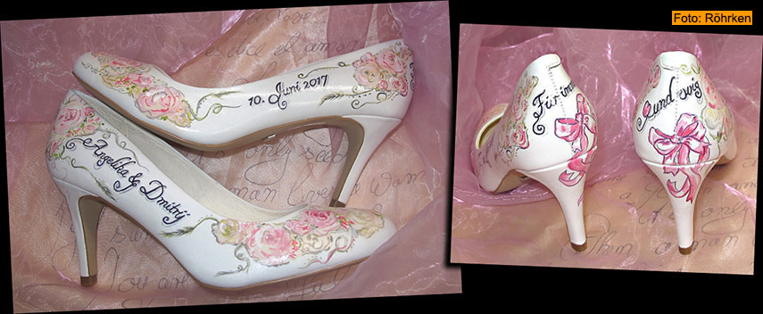 ausgefallene Brautschuhe