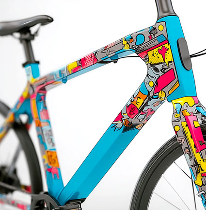 Ausgefallene Fahrradlackierungen