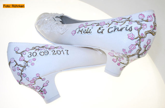 ausgefallene Hochzeitsschuhe