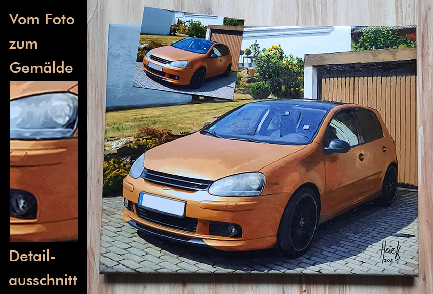 Auto Gemälde
