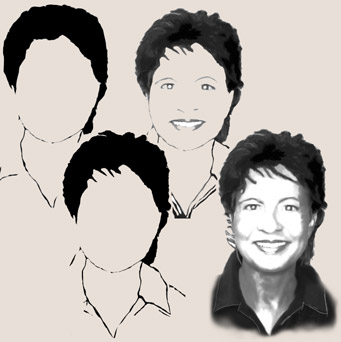 Airbrushportraits auf Bestellung