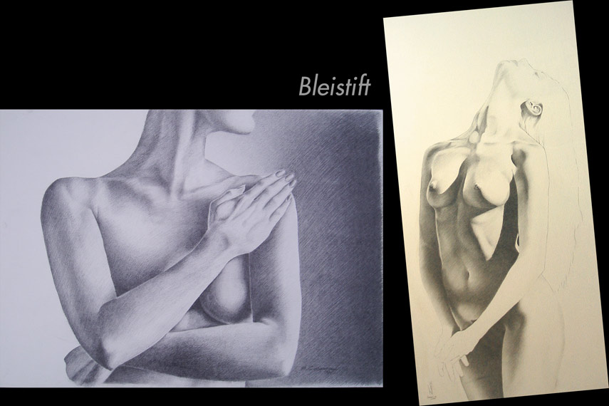 Bleistift Aktzeichnung