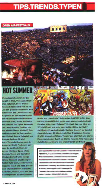 Bodypainting für Großveranstaltung