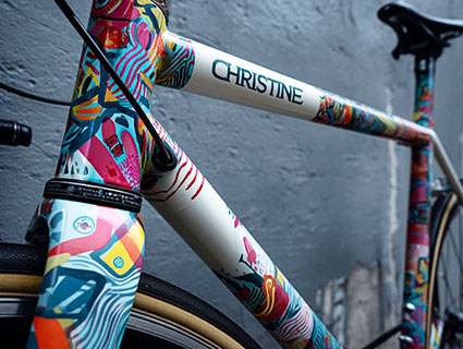 Carbon Fahrradrahmen Design