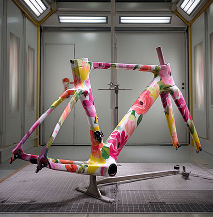 Carbon Fahrradrahmen lackieren lassen