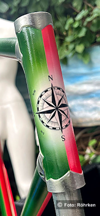 Carbonrahmen Speziallackierung