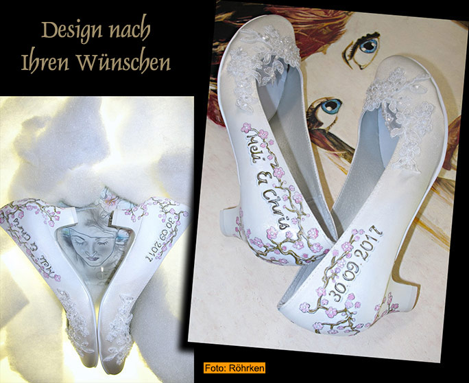 Design Brautschuhe