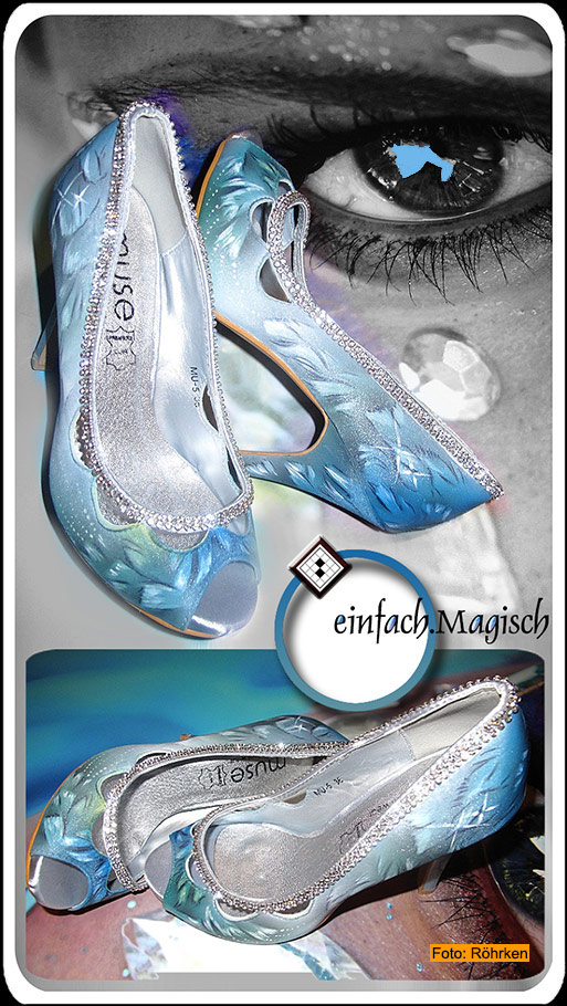 einzigartige Hochzeitsschuhe