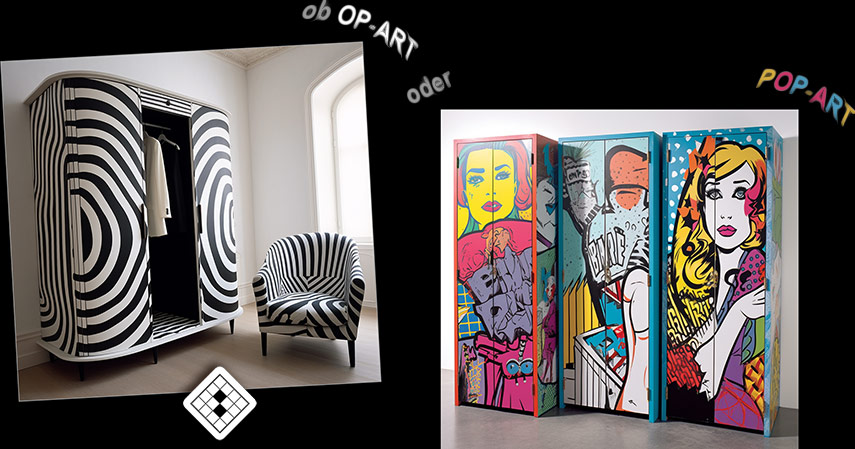 exklusive Möbel Bemalung