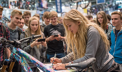 Fahrrad Livebemalung