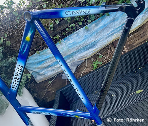 Fahrradrahmen nach Wunsch lackieren lassen