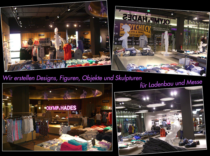 Figuren für den Ladenbau