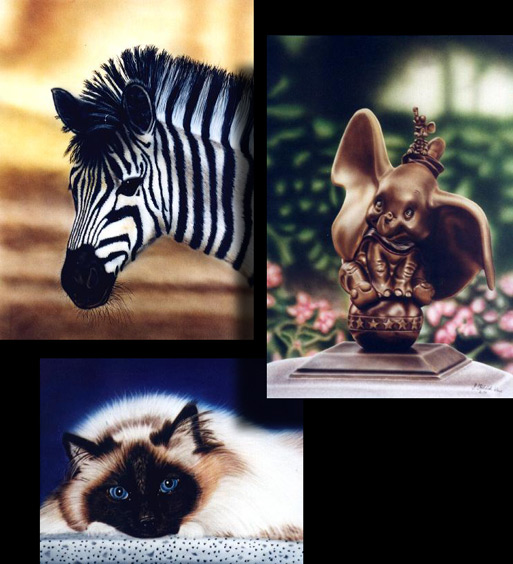 mein Tier auf Leinwand