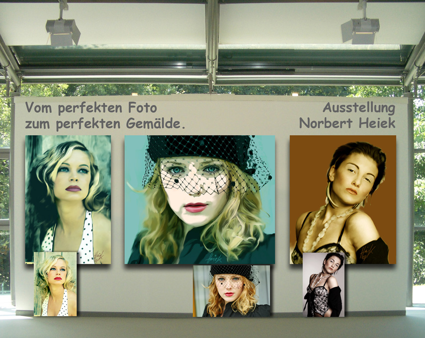 vom Foto zum Gemälde