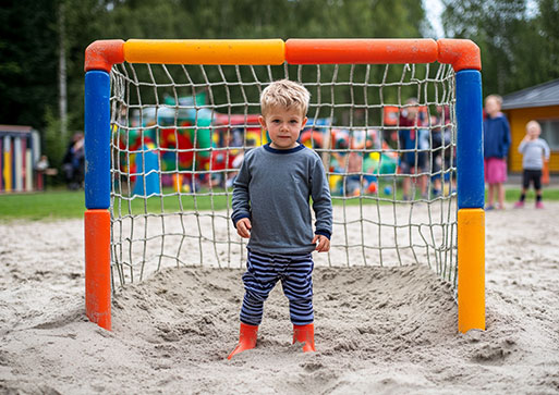 Fußballtore für Kindergärten und Kitas