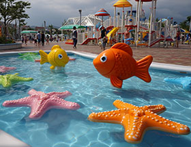 GFK Figuren für Schwimmbäder