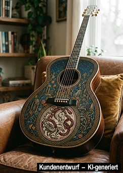 Gitarre bemalen lassen