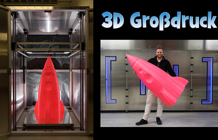 Großformat 3D-Ausdrucke