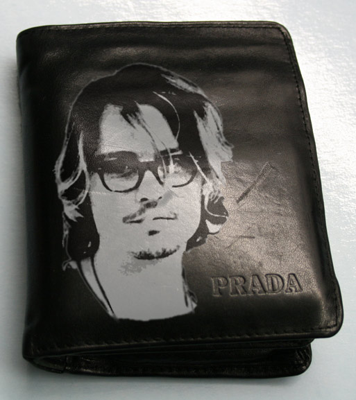 handbemalte Brieftaschen