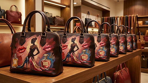 Handtaschen Serienbemalungen