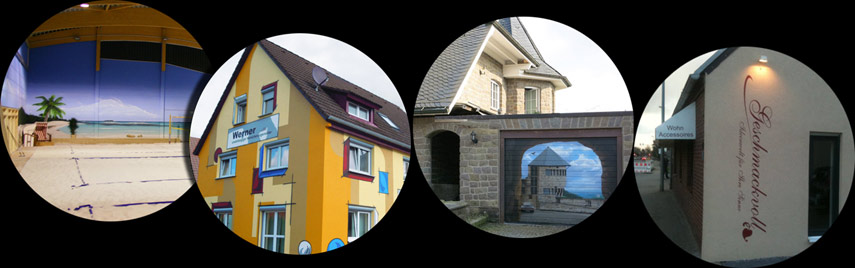 Hauswandmalerei