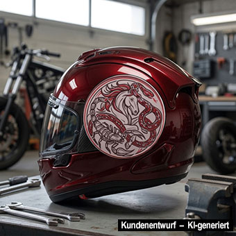 Helm gestalten lassen