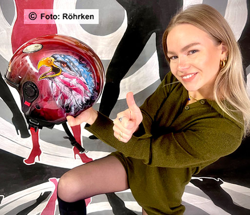 Helmgestalung nach Wunsch