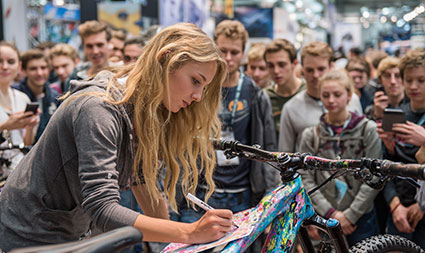 Hingucker auf der Fahrrad Messe