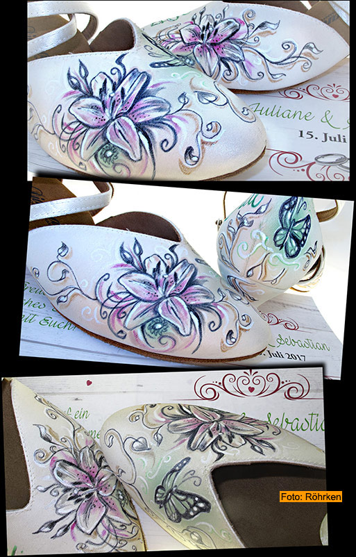 Hochzeitsschuhe gestalten lassen