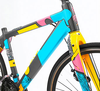 Individuelle Carbonrahmen Lackierungen