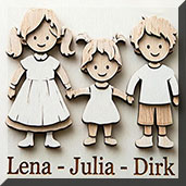 Personalisierte Laser Cut Motive