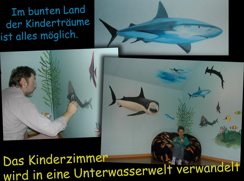 Kinderzimmer Bemalung