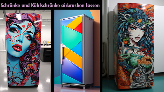 Kühlschränke bemalen lassen