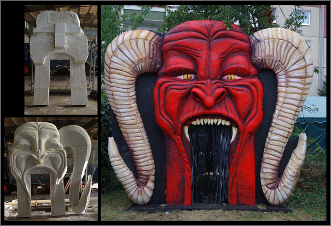 Kunstobjekte und Bühnenobjekte