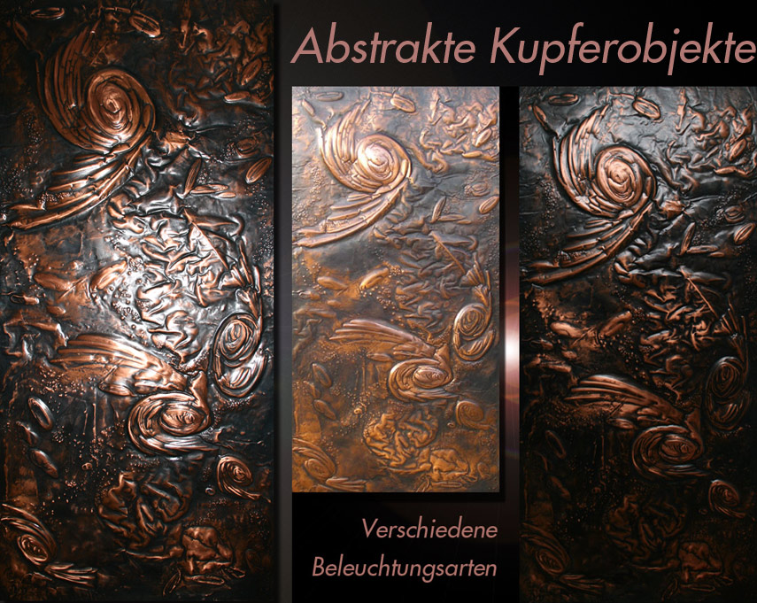 Kupfer treiben