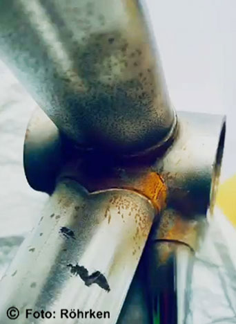 Lackschäden ausbessern Fahrrad
