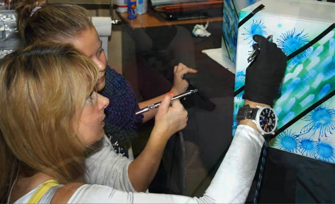 Lautsprecher lackieren