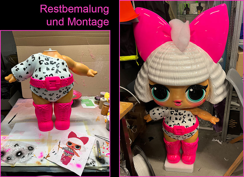 Lebensgroße Cartoon-Figur herstellen lassen