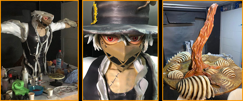 lebensgroße Manga-Figuren herstellen lassen