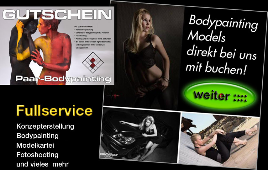 Bodypainting Fullservice