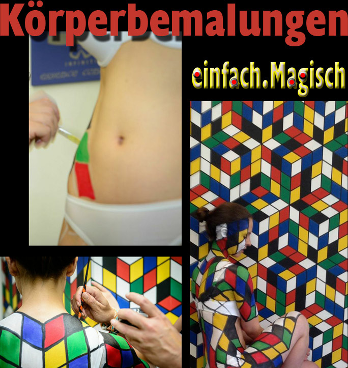 Messe Hingucker Bodypainting