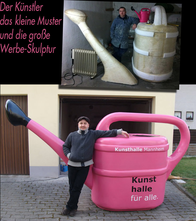 Produktion von Dekorationsfiguren