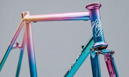 Rahmen vom Fahrrad bemalen lassen