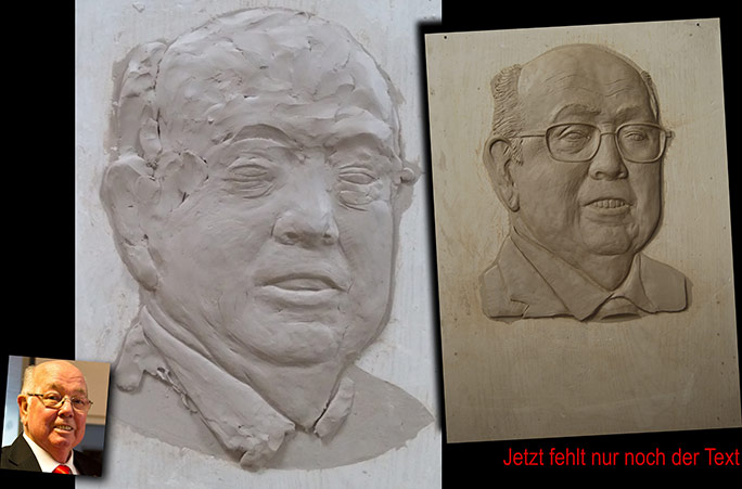 Relief von mir herstellen lassen