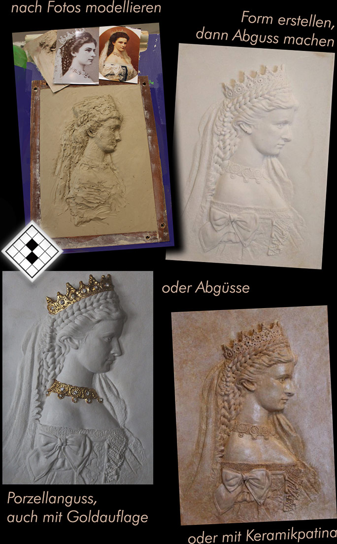 Reproduktion von historischen Skulpturen