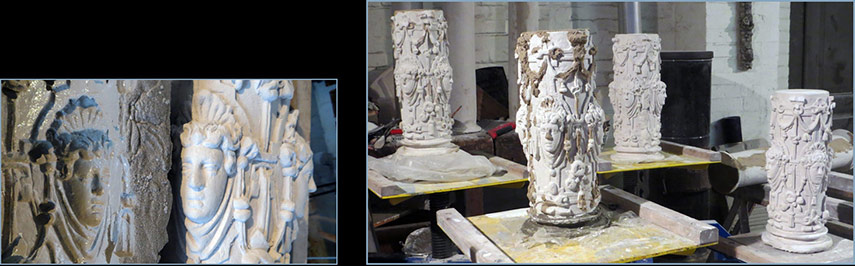 Skulpturen aus Naturstein