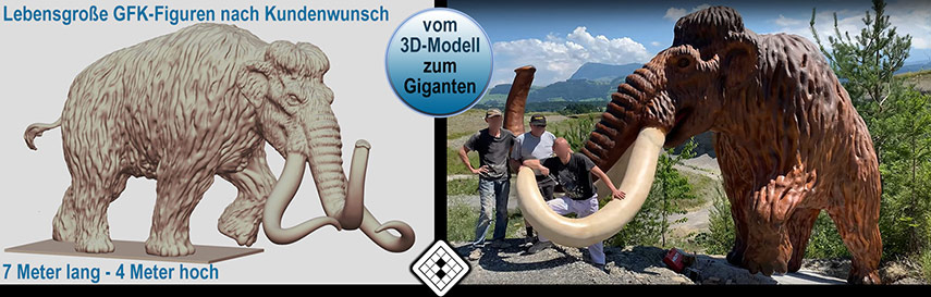 Skulpturen für Freizeitparks