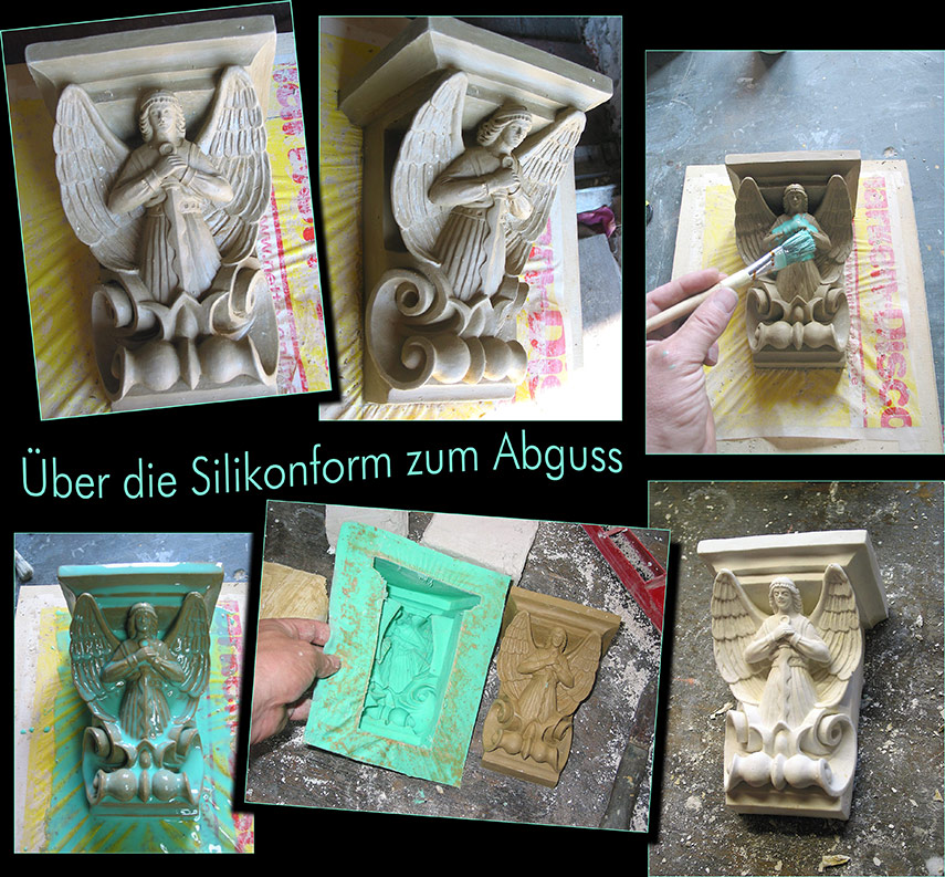 Skulpturen Herstellung und Abformung