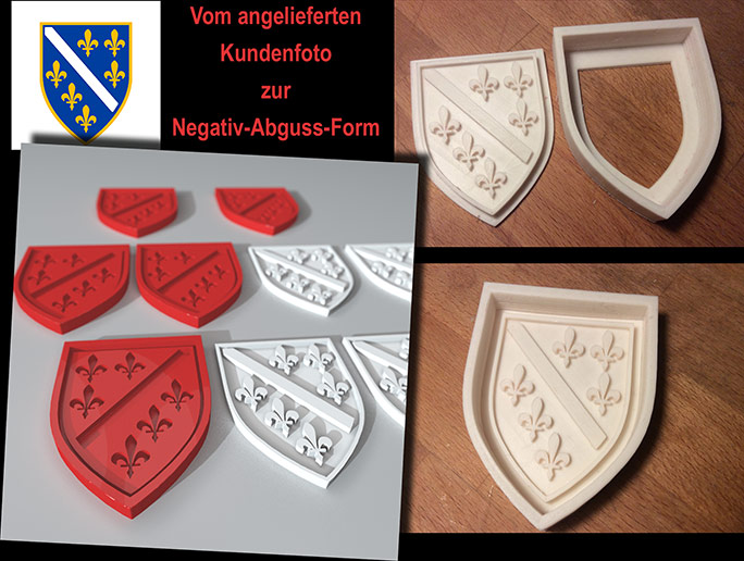 Spezialist für Figurenabformungen